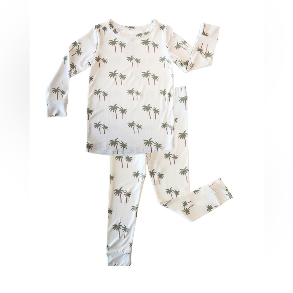 Lolli Co Two-Piece Set Bamboo Pajama - size 6-7